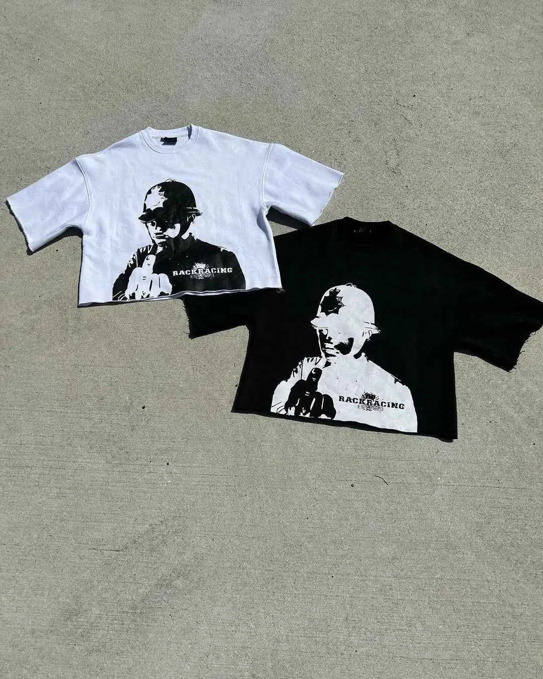 Golf Oscar Delta Gothic Print Tee - Hip Hop