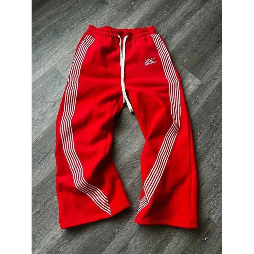Y2K Tactical Cargo Pants - Camo Embroidered Sweatpants