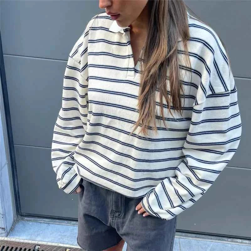 Long Sleeve Women's Top Pullover