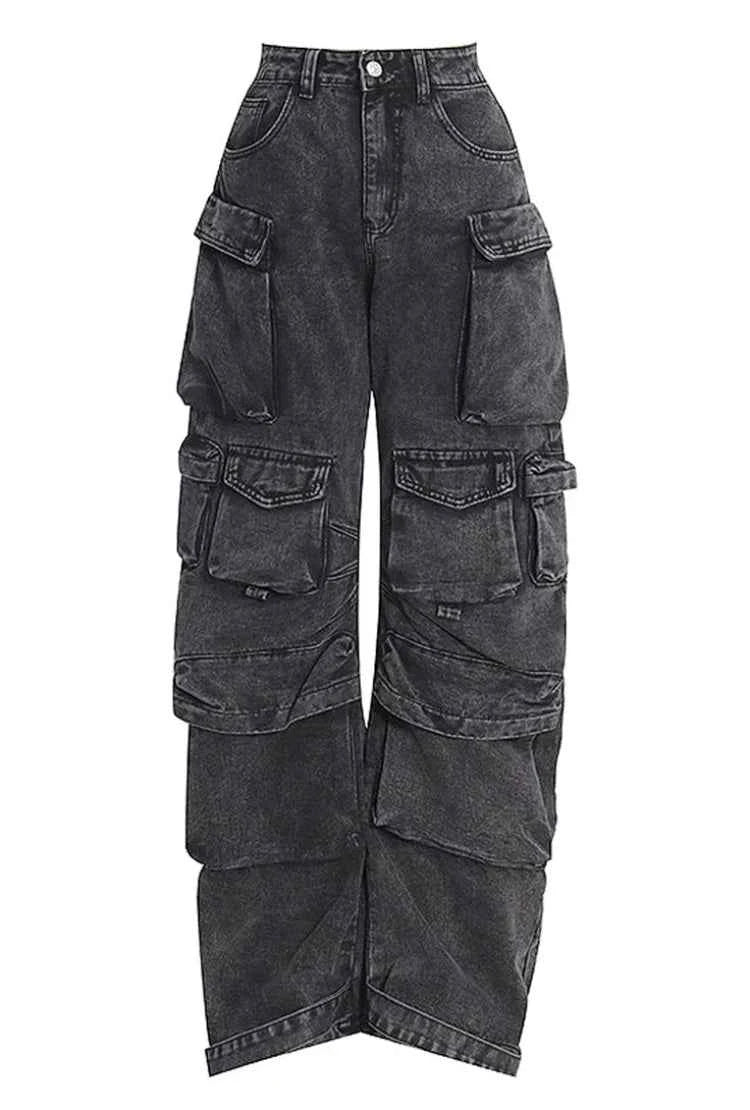 Multi-pocket pants