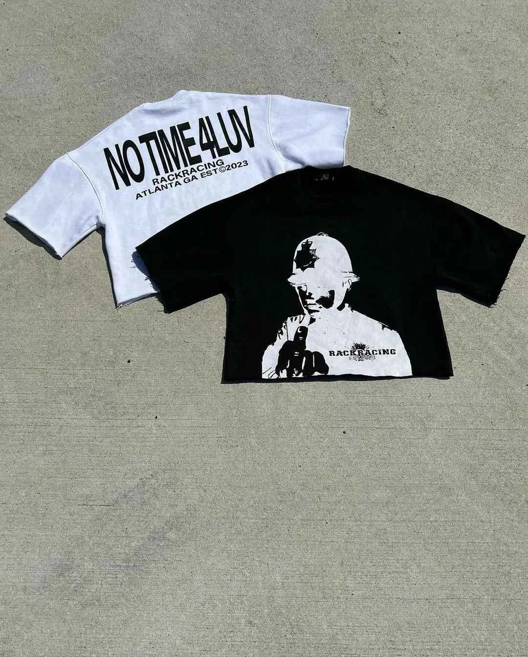 Golf Oscar Delta Gothic Print Tee - Hip Hop