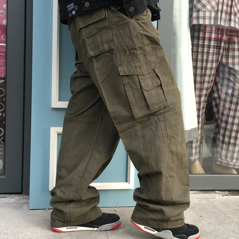 MEN BAGGY CARGO PANTS
