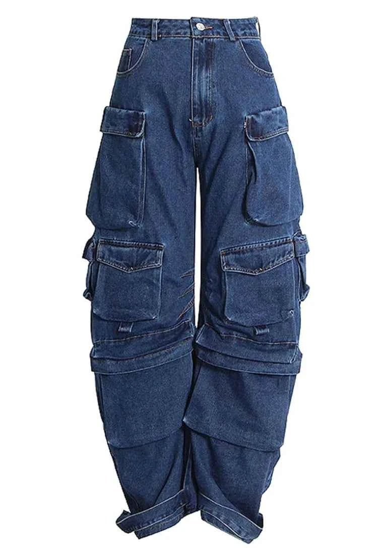 Multi-pocket pants