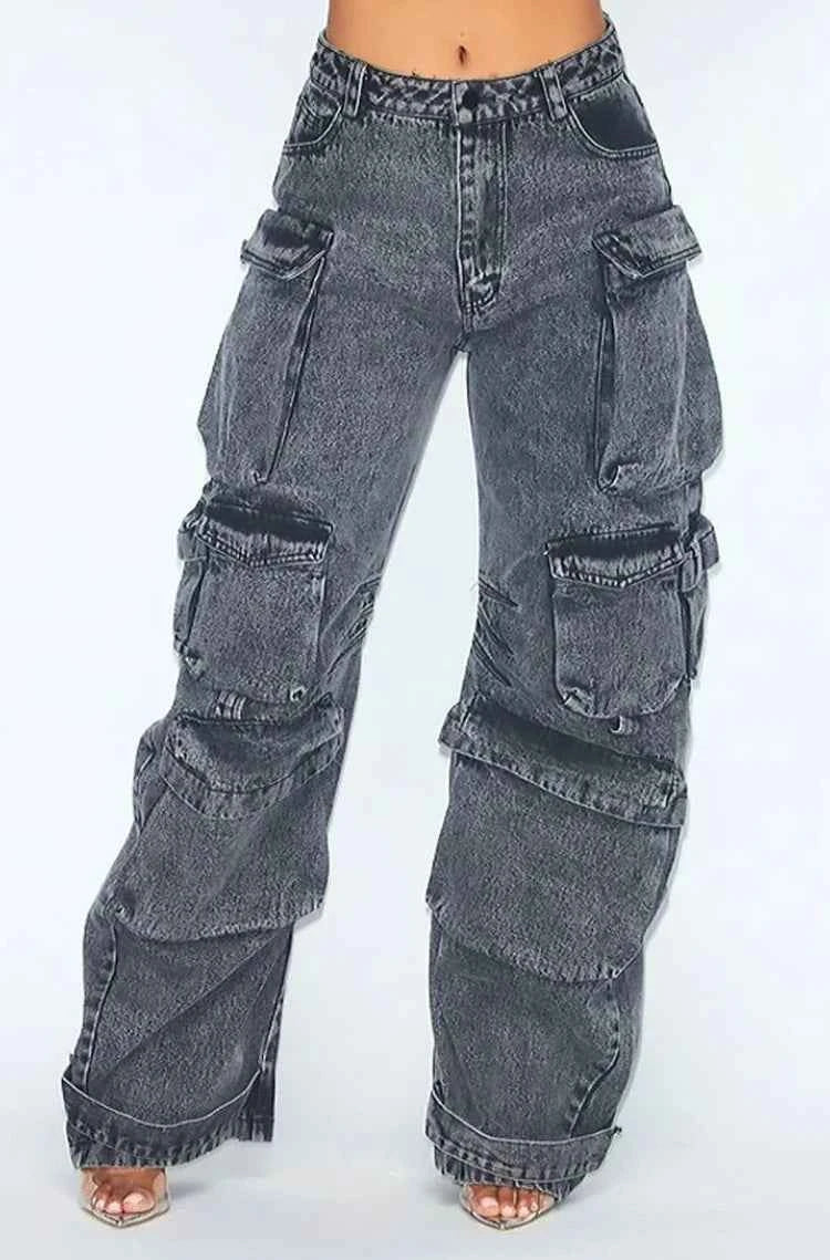 Multi-pocket pants