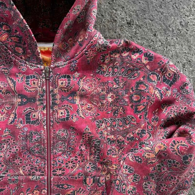 Colorblock Zip Hoodie - Winter Streetwear