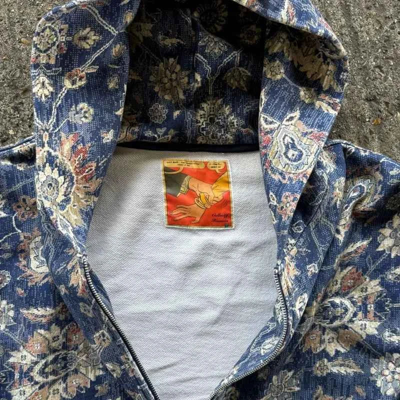 Colorblock Zip Hoodie - Winter Streetwear