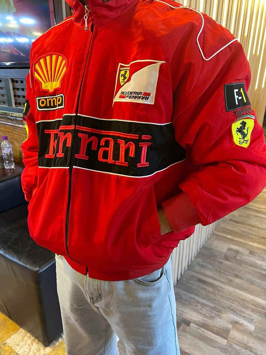 Ferrari Racing Jacket - Embroidered