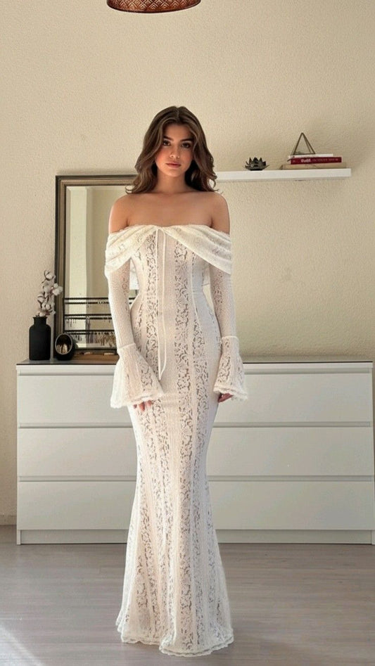 WOMEN ELEGANT LACE DRESS