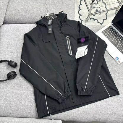 STONE ISLAND Unisex Reflective Softshell Jacket - Hooded