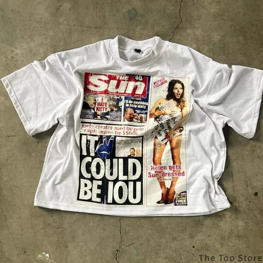 IT COULD BE YOU Y2K GRAPHIC TEE