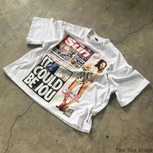 IT COULD BE YOU Y2K GRAPHIC TEE