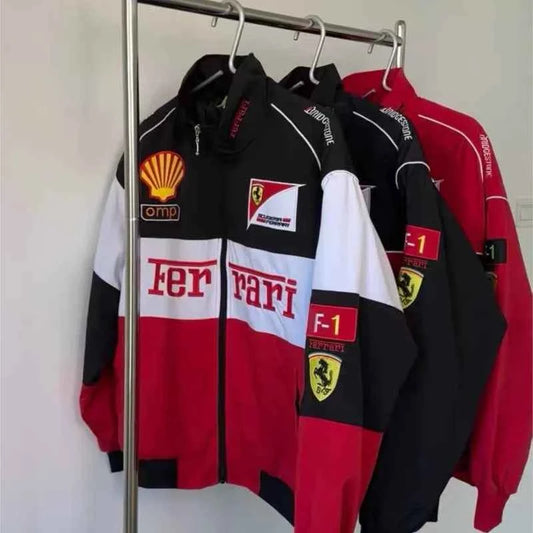 Ferrari Racing Jacket - Embroidered