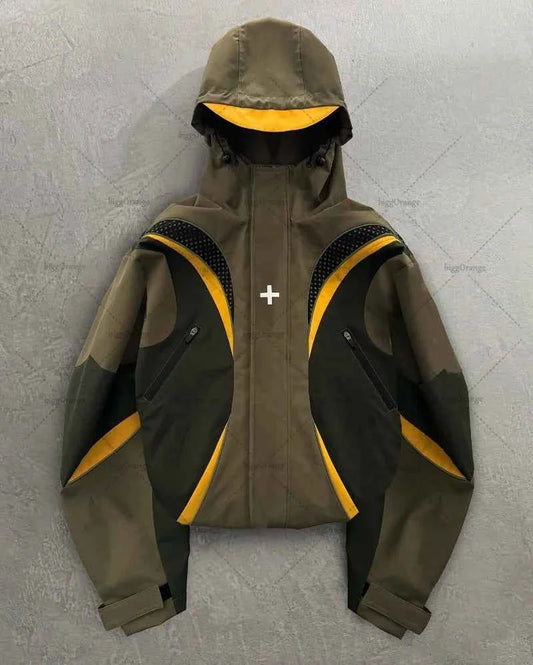Retro Zipper Hoodie - Hip Hop Y2K