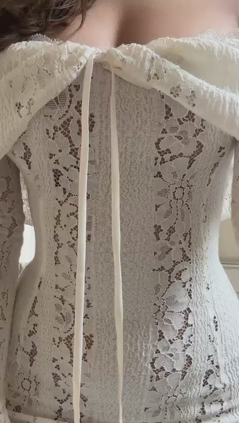 WOMEN ELEGANT LACE DRESS