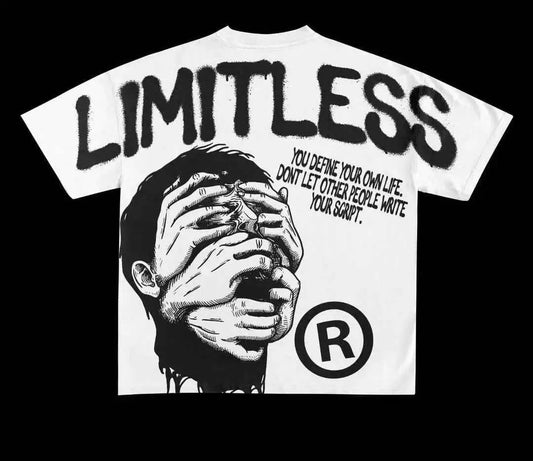 GOLF OSCAR DELTA Retro Goth Oversized T Shirt Limitless Design